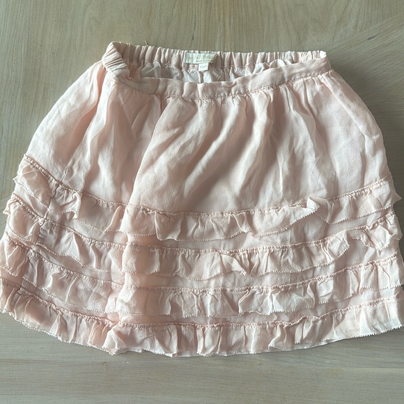 Mini Boden Other - Mini Boden baby pink ruffle mini skirt 9-10